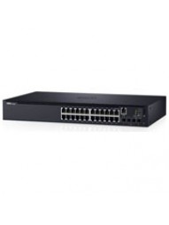 Dell Networking Switch N1524P c/ 24x PoE 10/100/1000Mbps + 4x portas 10GB SFP+ (Empilhavel ate 4 unid.) 210-AEVY